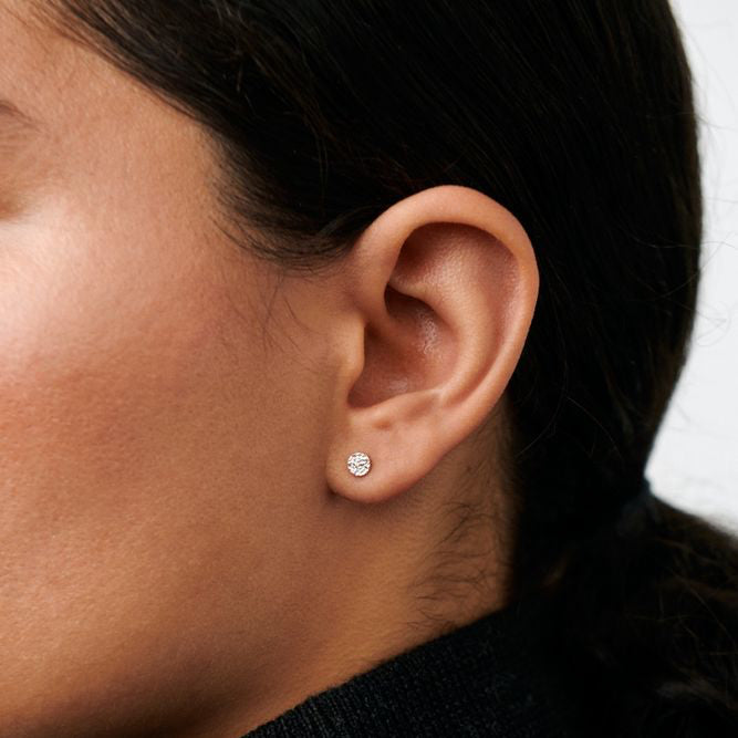 Pernille Corydon Mini Nature Earrings in Silver