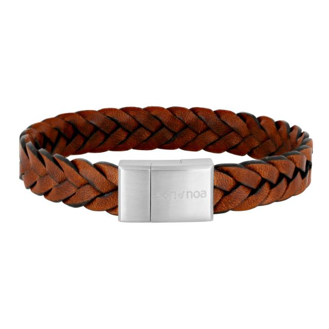 Son Of Noa Men's Bracelet In Brown Leather - 809702692