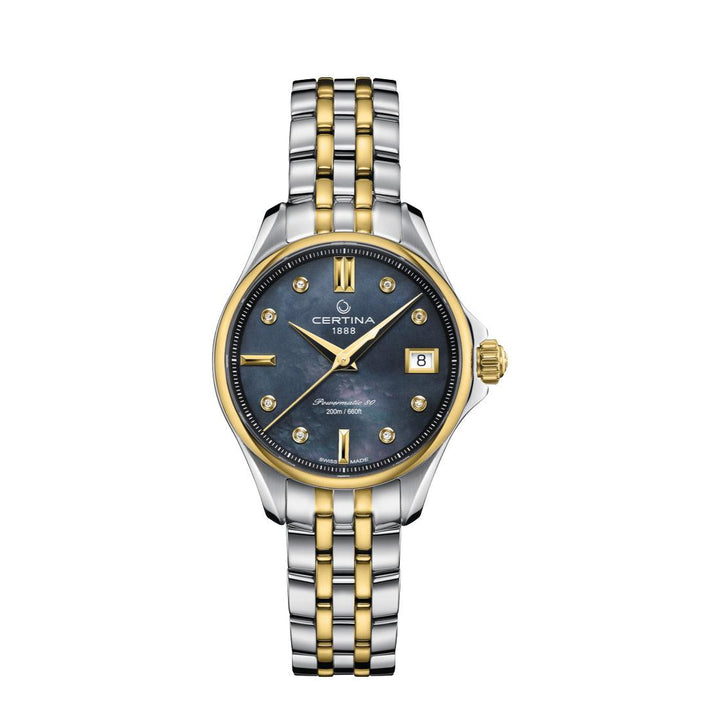 Certina DS Action Powermatic 80 Dameur - Med Sort Perlemor - Dameure - C0322072212600