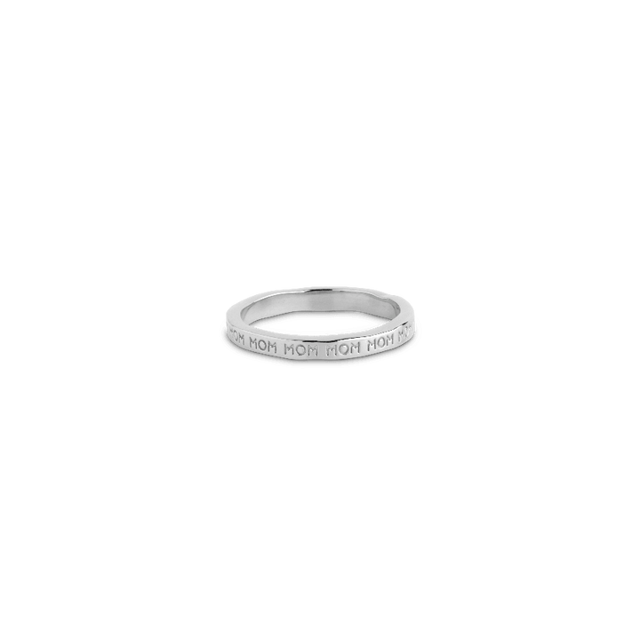 Enamel Mom Sølv Ring - R86S - Ringe - R86S-001