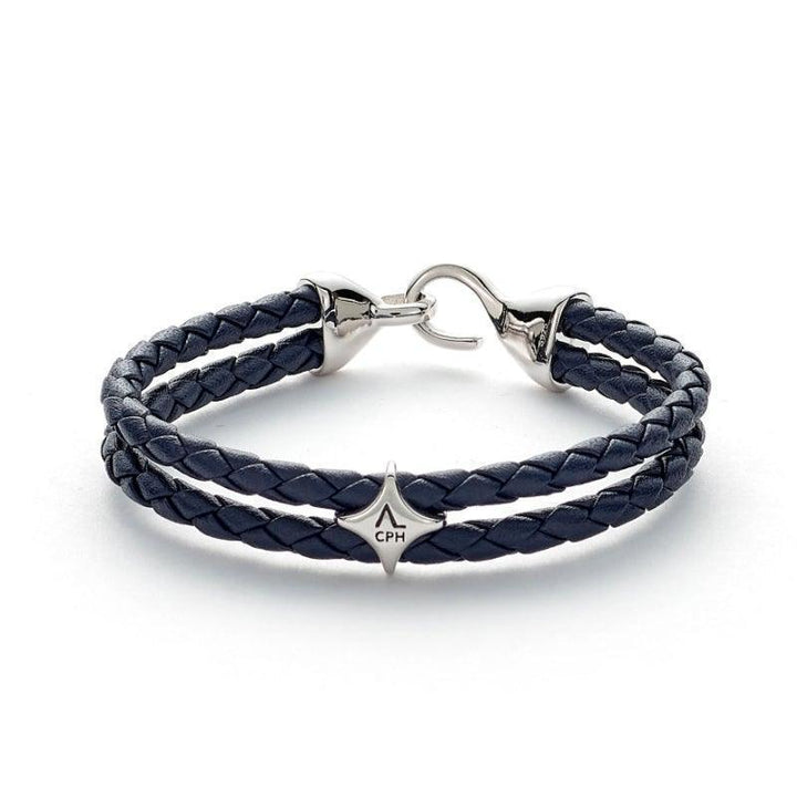 Alexander Lynggaard Armbånd - Bolo Blue Leather - Armbånd - L00053-001