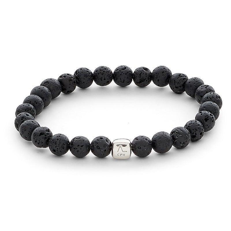 Alexander Lynggaard Armbånd - Lava Stone 6mm - Armbånd - C00232-001