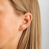 Mads Z Diamond Dew Oorbellen in 14 kt. goud m. diamanten 