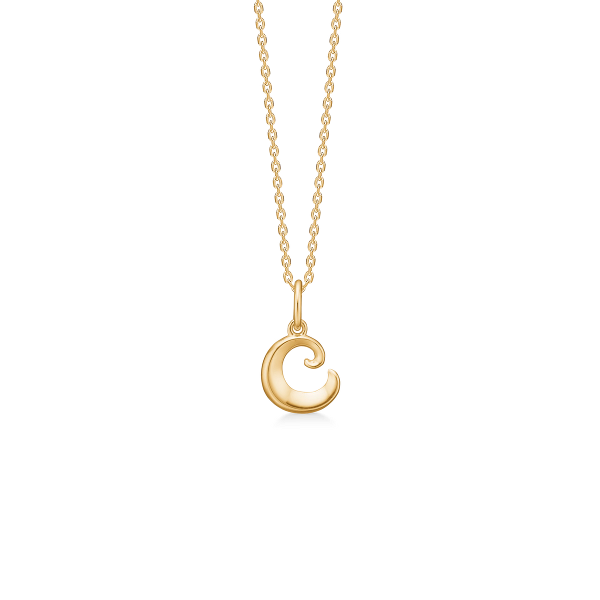 Mads Z Ocean Petite hanger in 14 kt. goud 