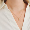 Mads Z Olive Love hanger in 14 kt. goud met diamant 