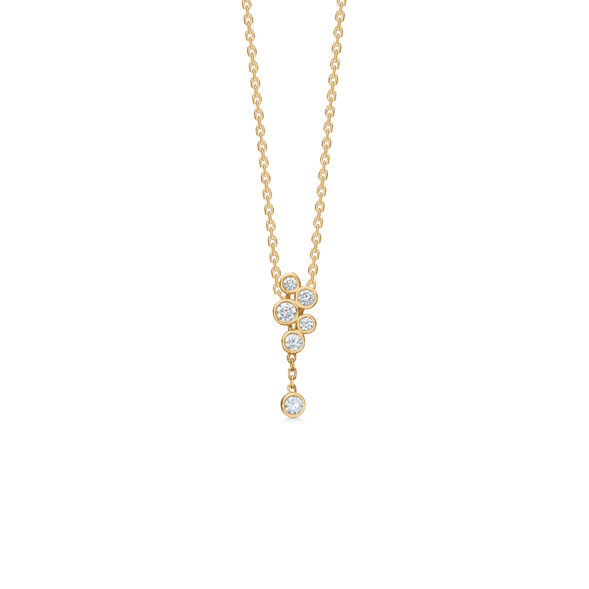 Mads Z Diamond Dew diamant hanger in 14 kt. goud 