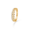 Mads Z Endless Ring – Diamanten ring in 14-karaats goud – productafbeelding 2