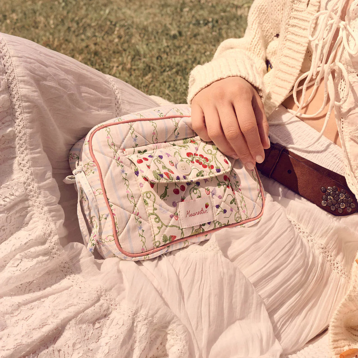 Reva Tas Zomer Strepen Blauw