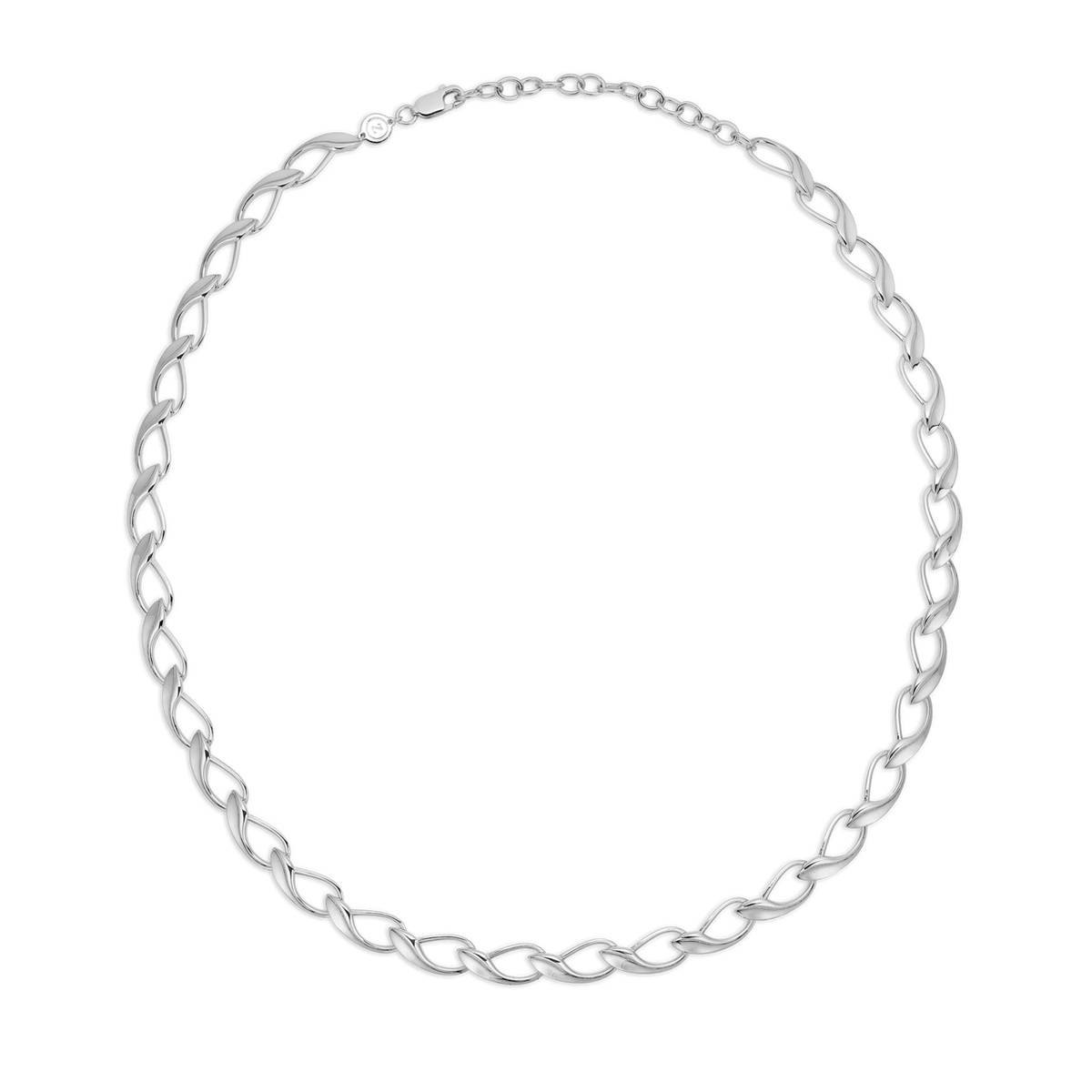 Mads Z Zilveren Winelink Petite Ketting 