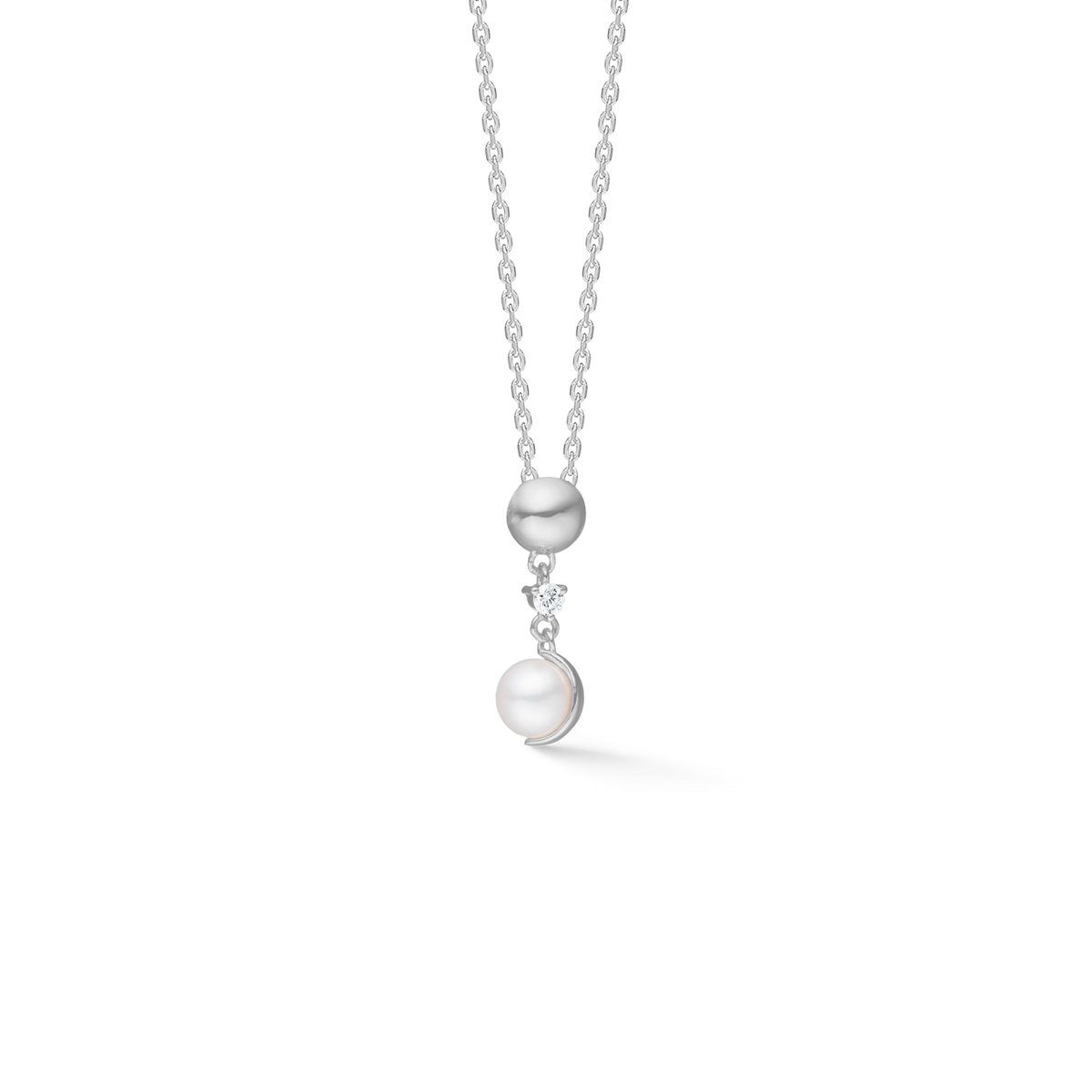 Mads Z Zilveren Moonchild Ketting 