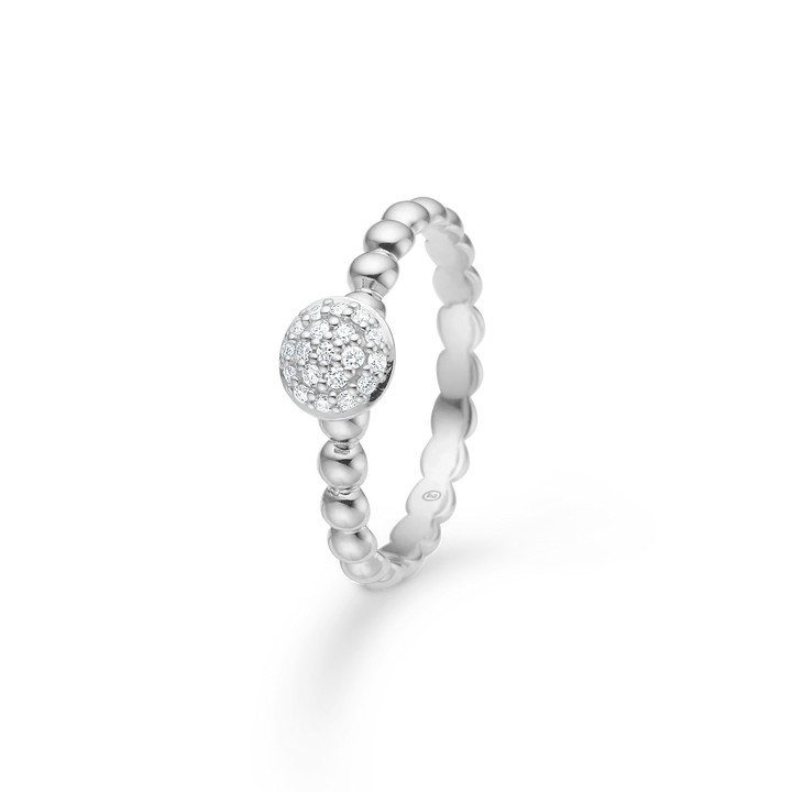 Mads Z Zilveren Dome Ring - Ringen - 2146010-001