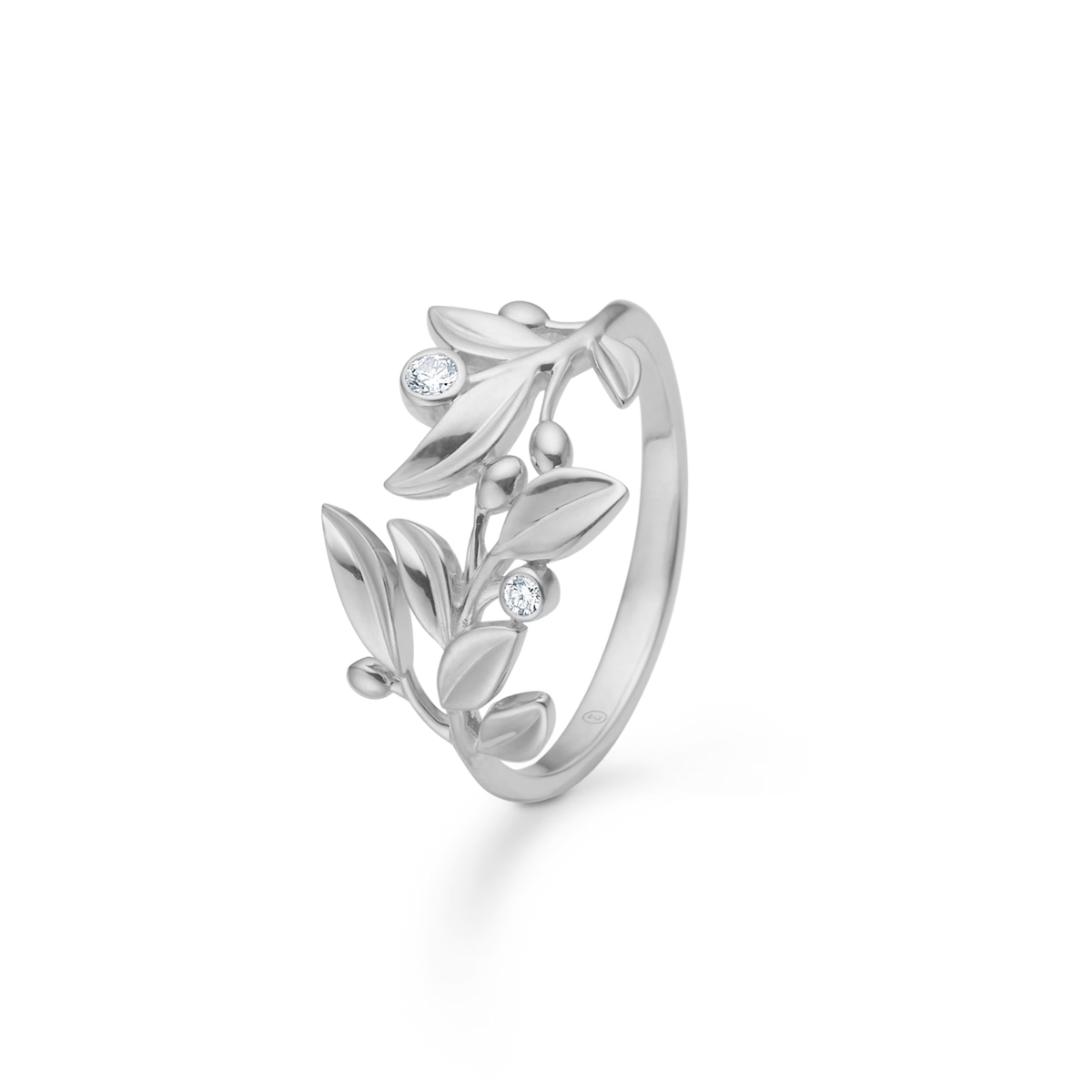 Mads Z Zilveren Olive Love Ring 