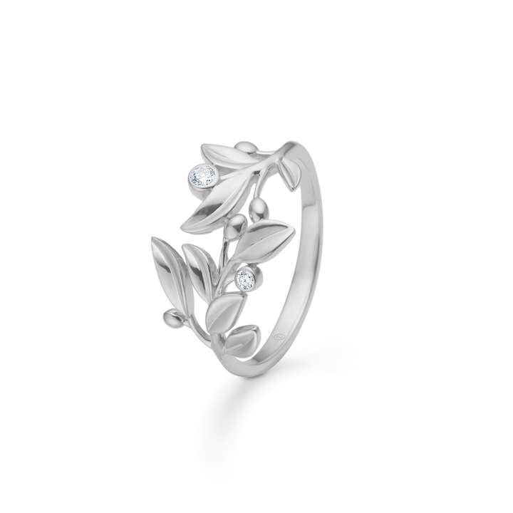 Mads Z Zilveren Olive Love Ring 