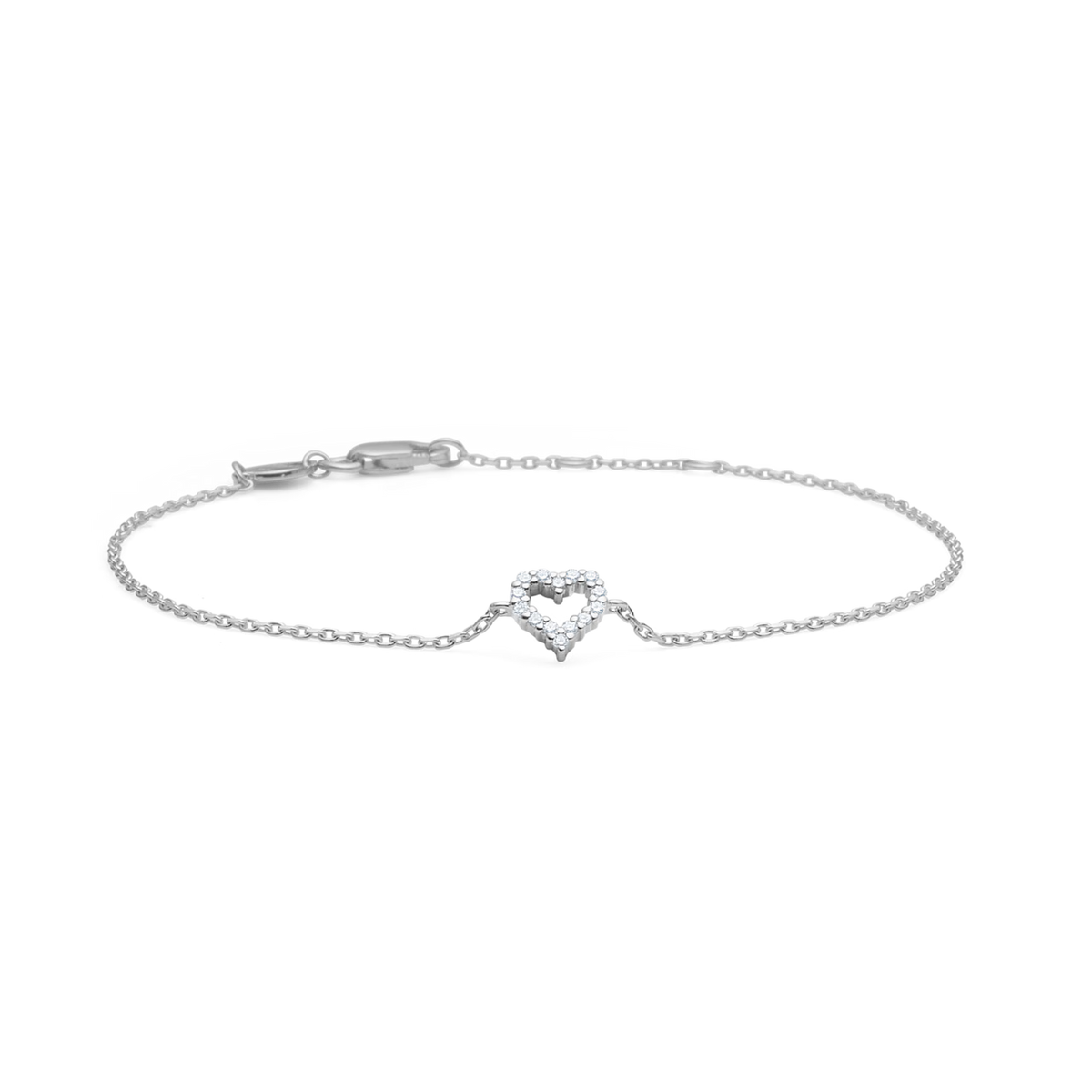Mads Z Zilveren Tender Heart-armband 