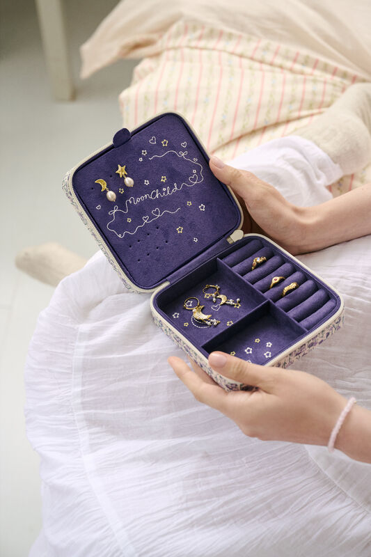 Moonesten Amelia Jewelry box - Purple Heart