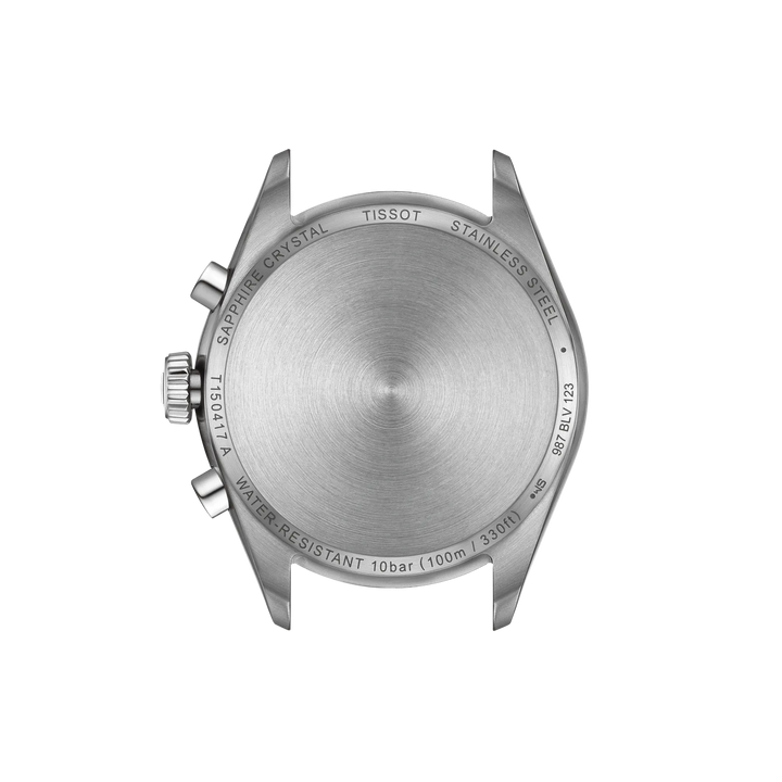 TISSOT PR 100 CHRONOGRAAF 40MM – STALEN KETTING