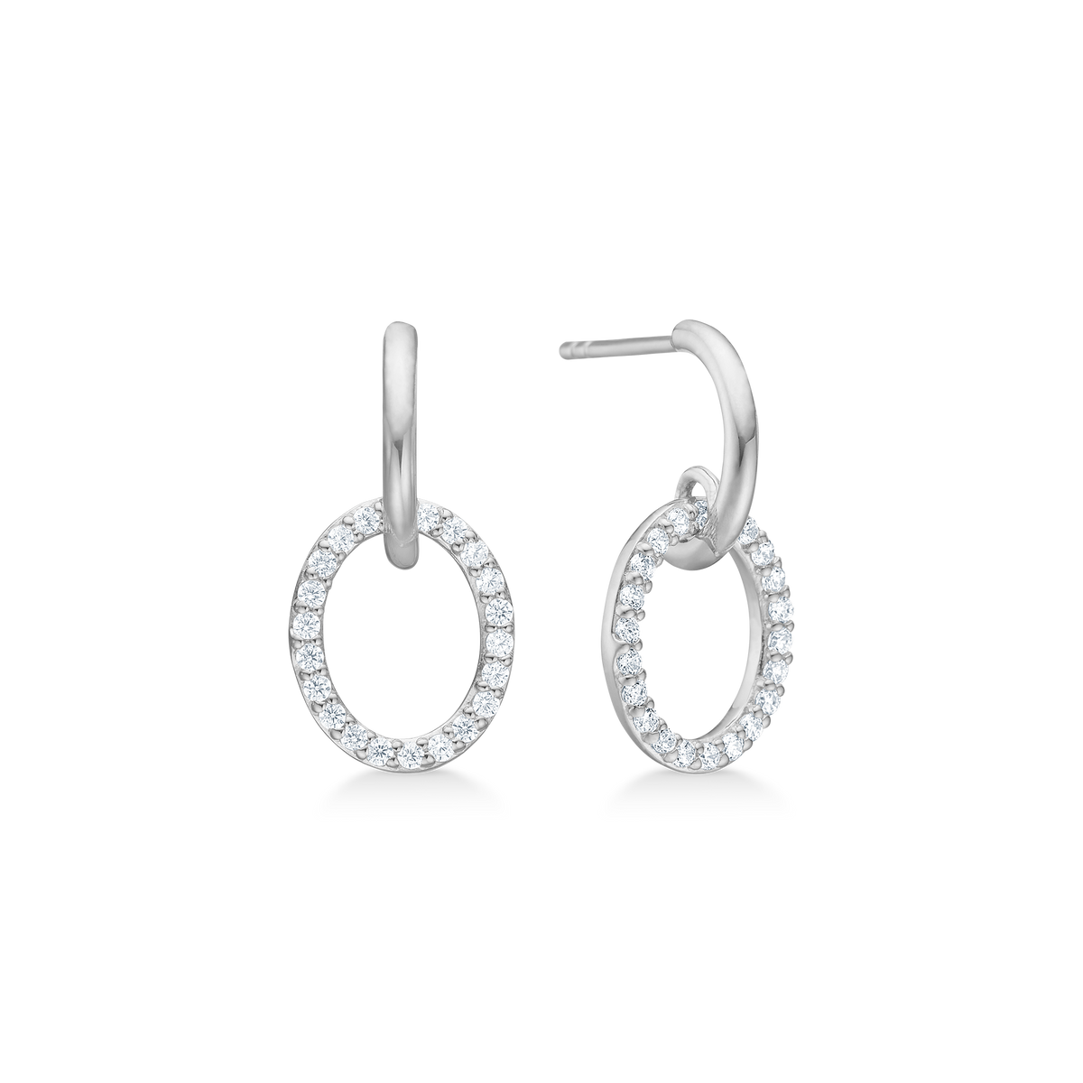 Mads Z Viola Ear Sticks In Silver