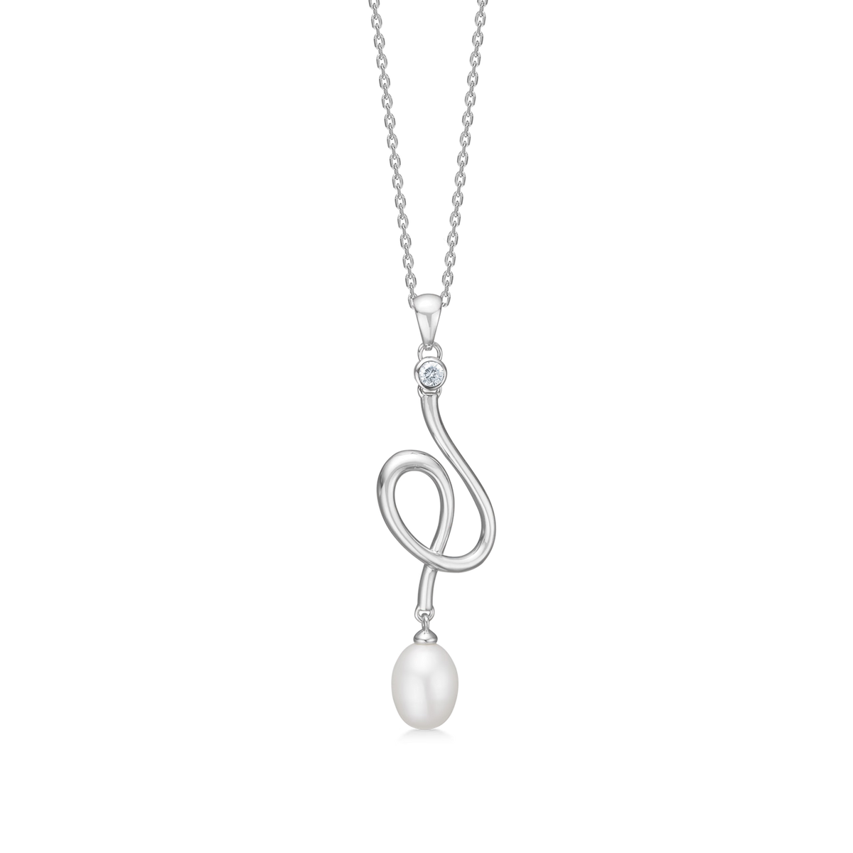 Mads Z Zilveren Caia Ketting 