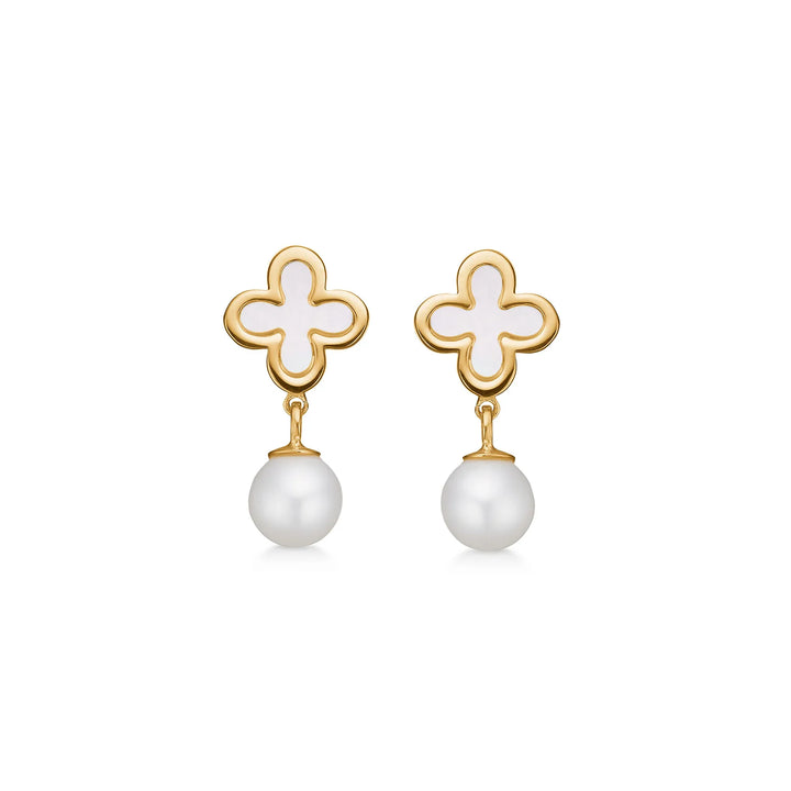 Mads Z 8kt Aurelia oorknopjes - Oorbellen - 3316043