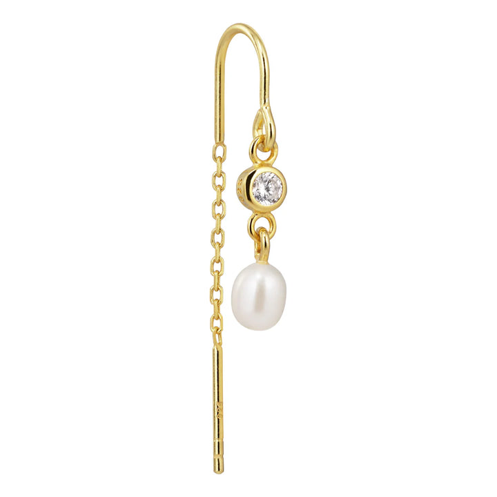 The Earring Shop Kosmische kleine haakinrijger enkele oorbel