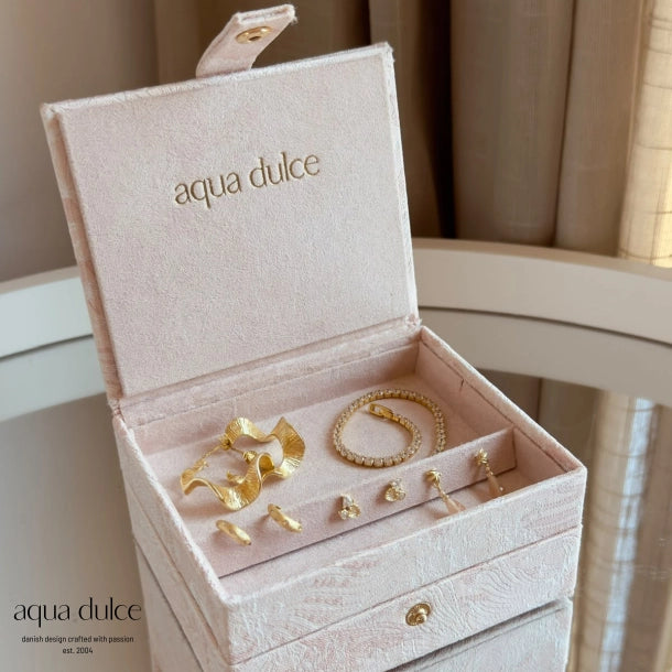Aqua Dulce Jewellery Box Medium Rose – productafbeelding 2