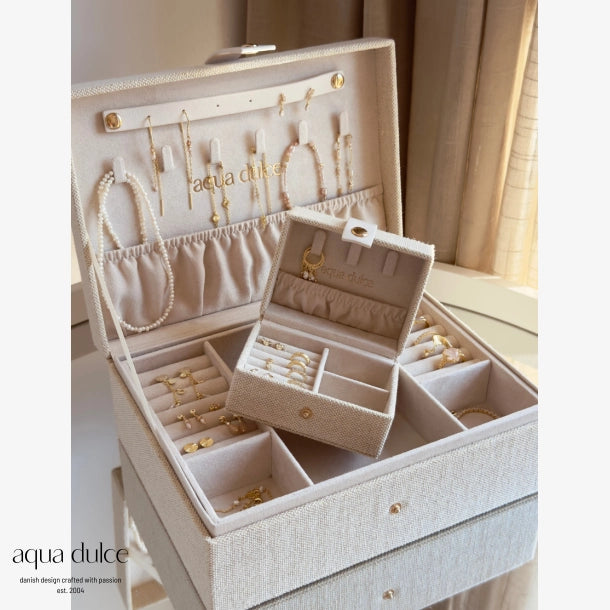 Aqua Dulce Jewellery Box Big Sand – productafbeelding 2