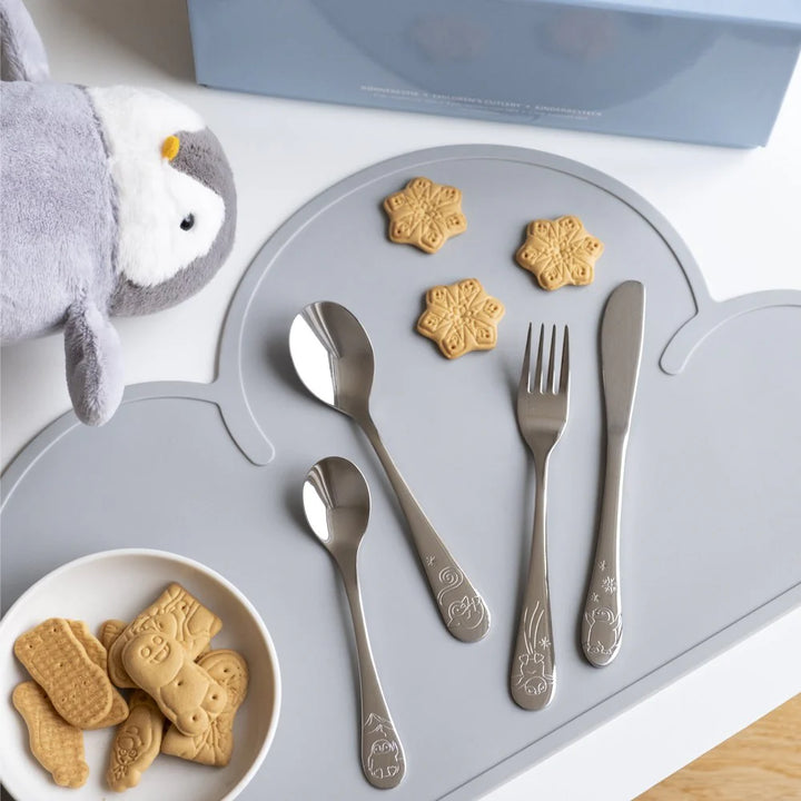 Kinderbestek Pinguïn