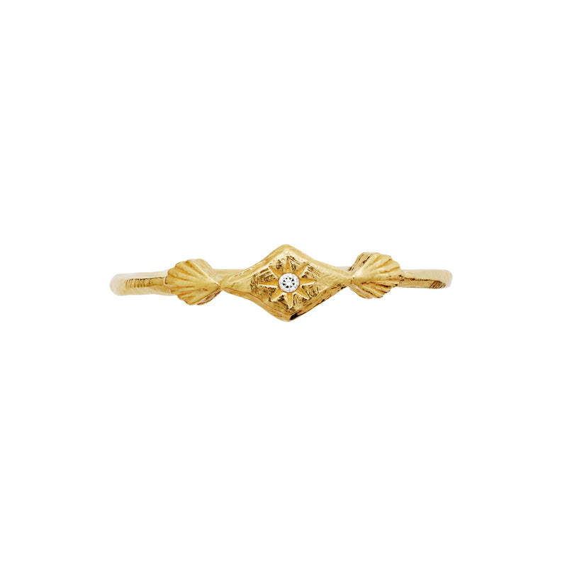Maanesten Annie Forgyldt Ring