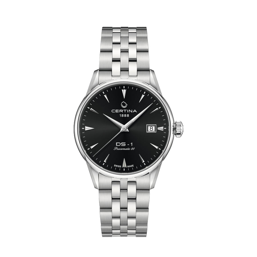 Certina DS-1 Black Dial Powermatic 80 38mm