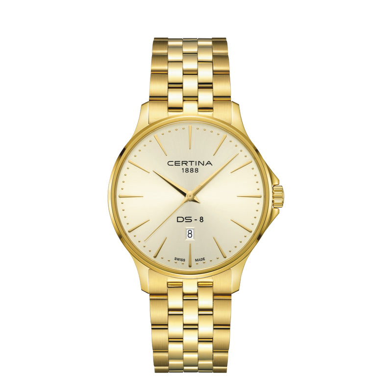 Certina DS-8 Ghent Gold PVD 40mm