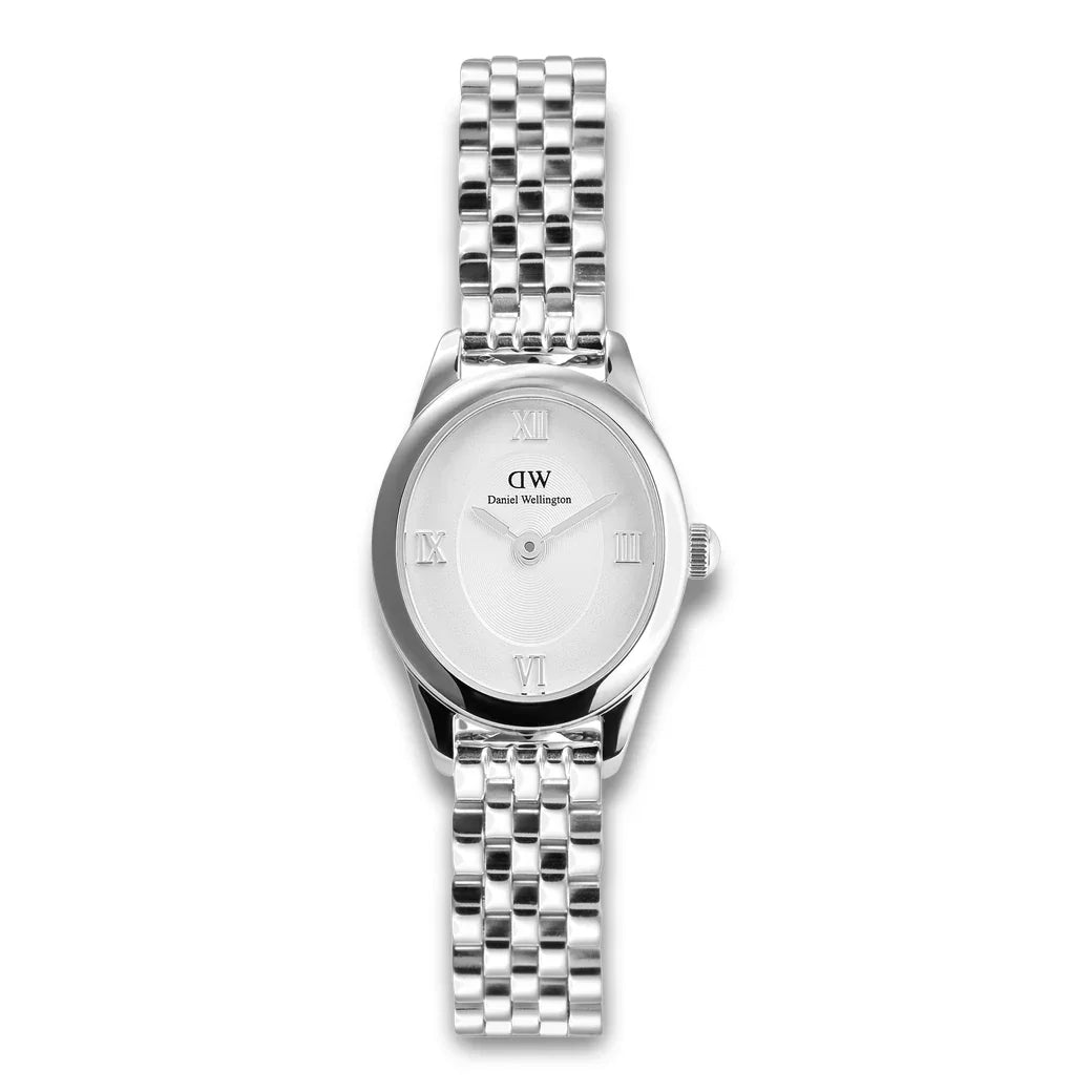 Daniel Wellington Ovaal Mini Zilverkleurig - - ADW00100808