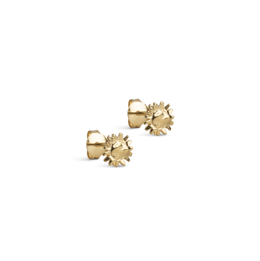 Enamel Small Sunshine Earrings