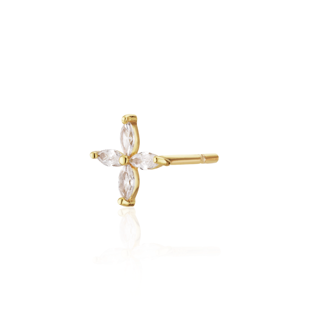 Alura Eclipse Enkele Oorbel met Zirkonia