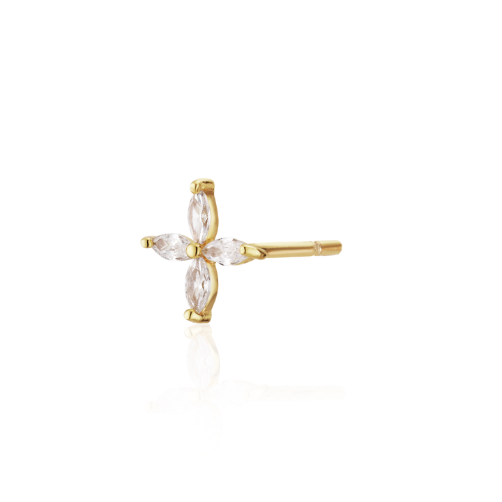 Alura Eclipse Enkele Oorbel met Zirkonia