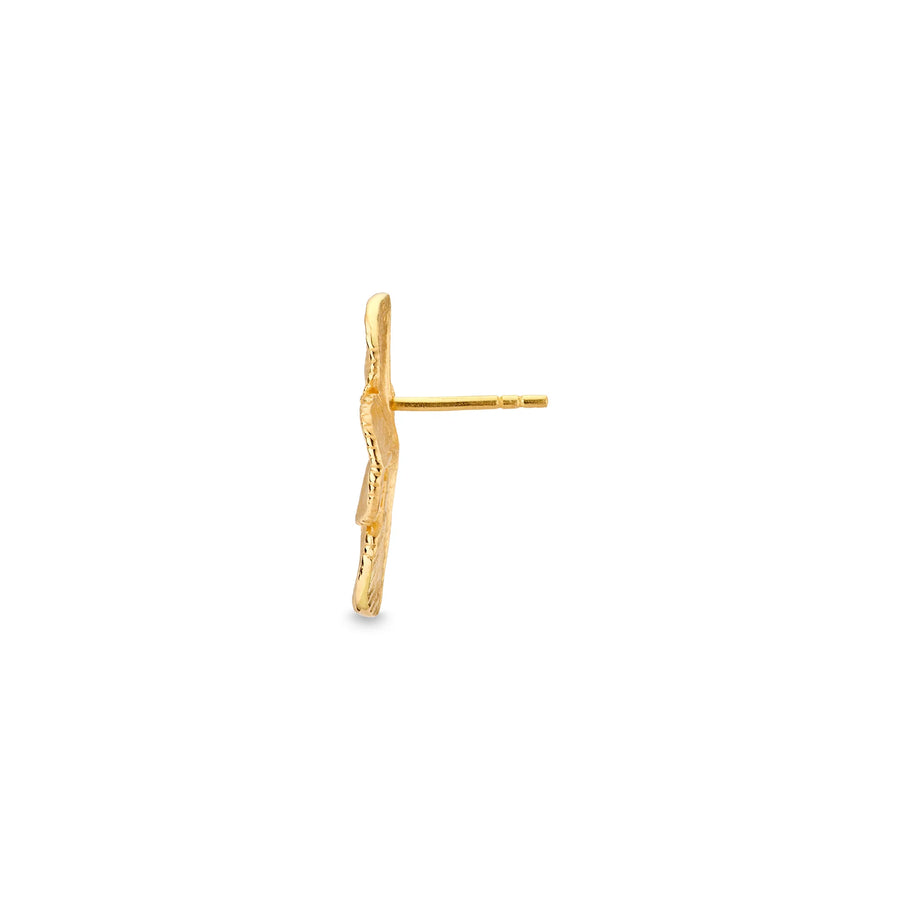 Flora Danica Firlly clover statement earpieces