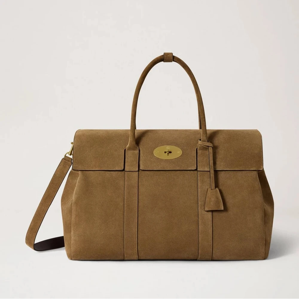 Mulberry Piccadilly Holdall Salcombe Sand Suède – HG5163/047P705