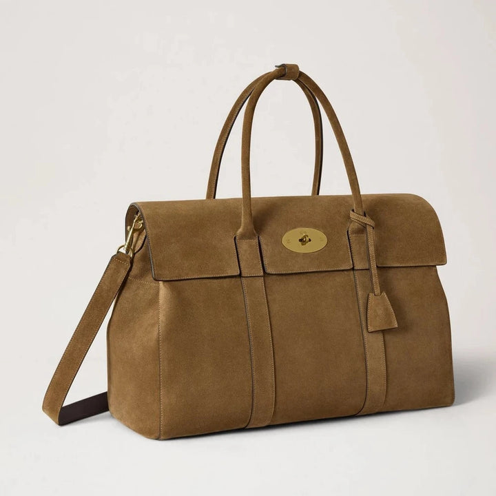 Mulberry Piccadilly Holdall Salcombe Sand Suède – productafbeelding 2