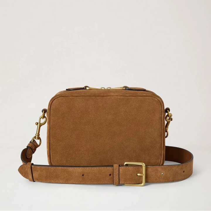 Mulberry Darley Camera bag Vintage Oak Suede – productafbeelding 2