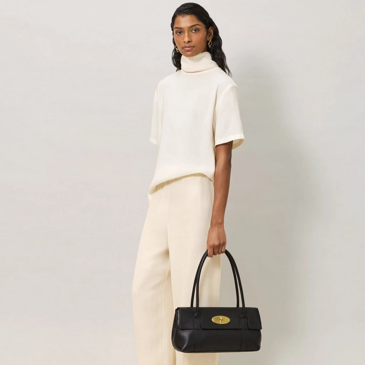 Mulberry East West Bayswater Zwart soepel glad leer – HH0402/771A100