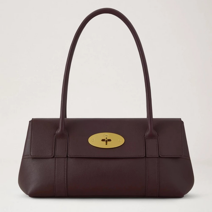 Mulberry East West Bayswater Oxblood soepel glad leer – productafbeelding 2