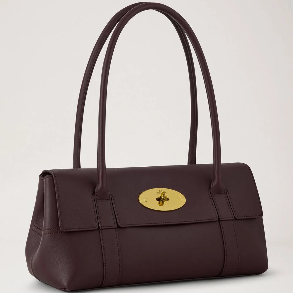 Mulberry East West Bayswater Oxblood soepel glad leer – HH0402/771K195