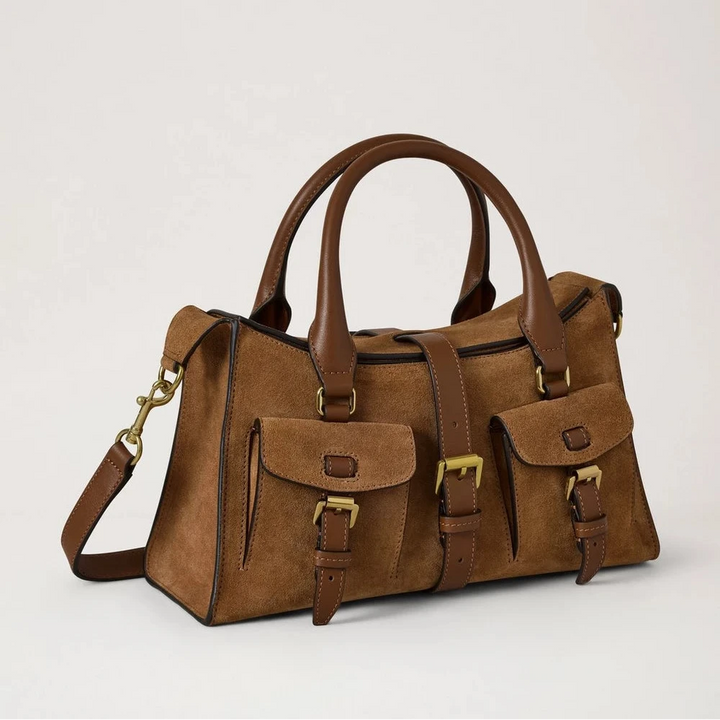 Mulberry Small Roxanne Vintage Oak Suede – productafbeelding 2