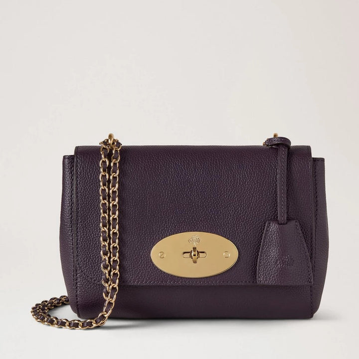 Mulberry Lily Kleine klassieke korrel diepe aubergine