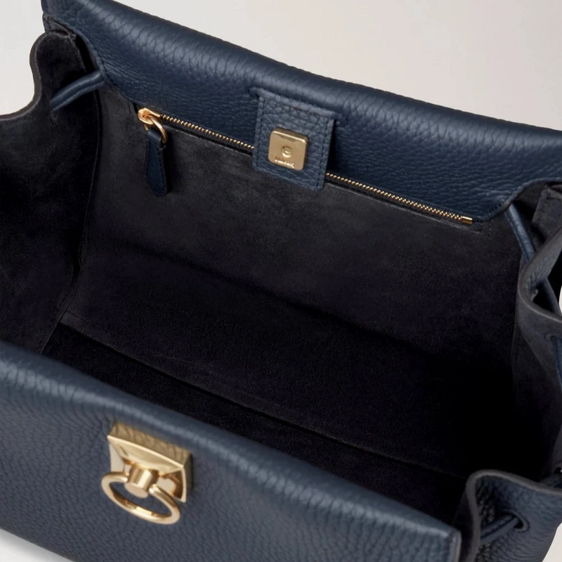 Mulberry Small Iris Night Sky Heavy Grain &amp; Silky Calf