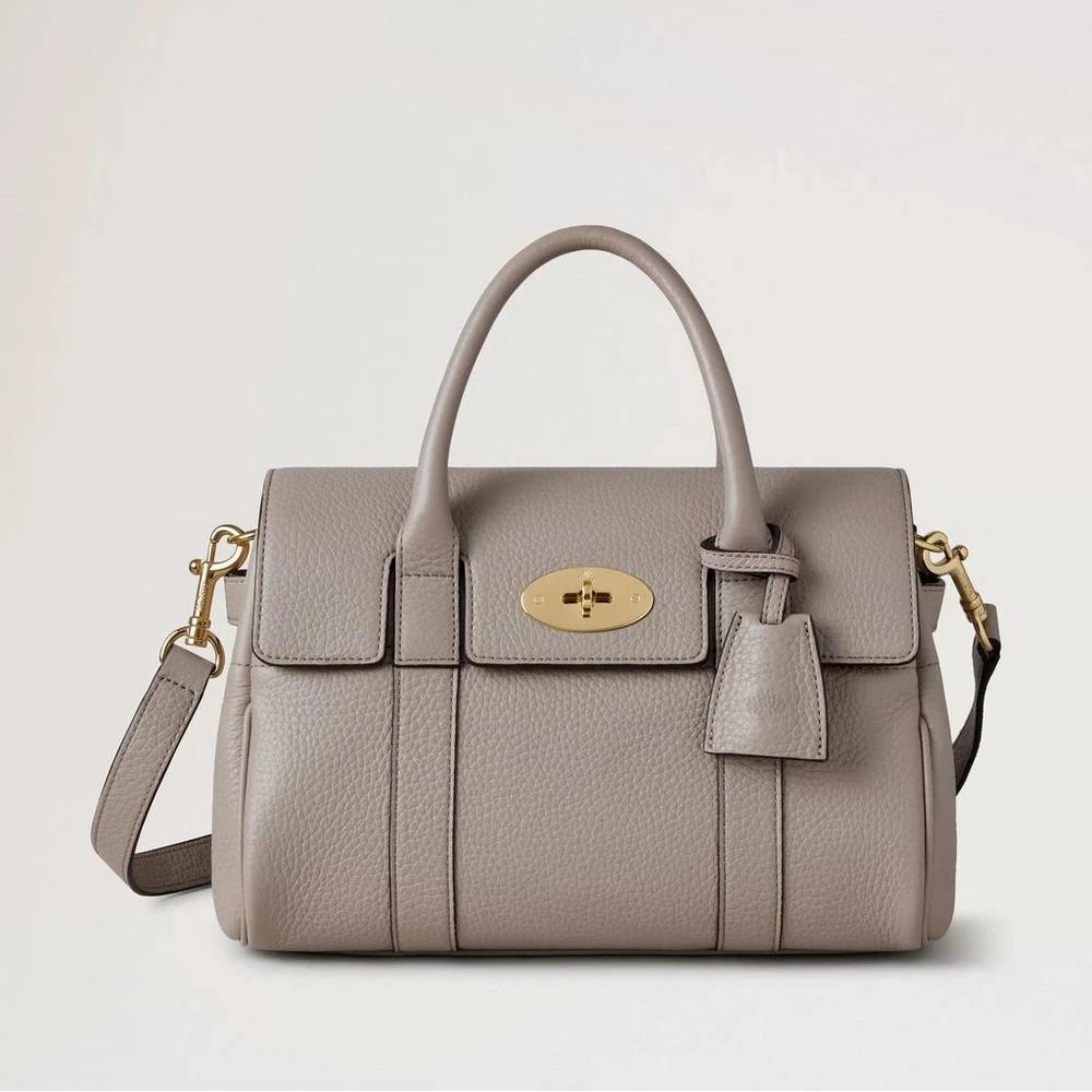 Mulberry Kleine Bayswater Satchel Cashmere Taupe 