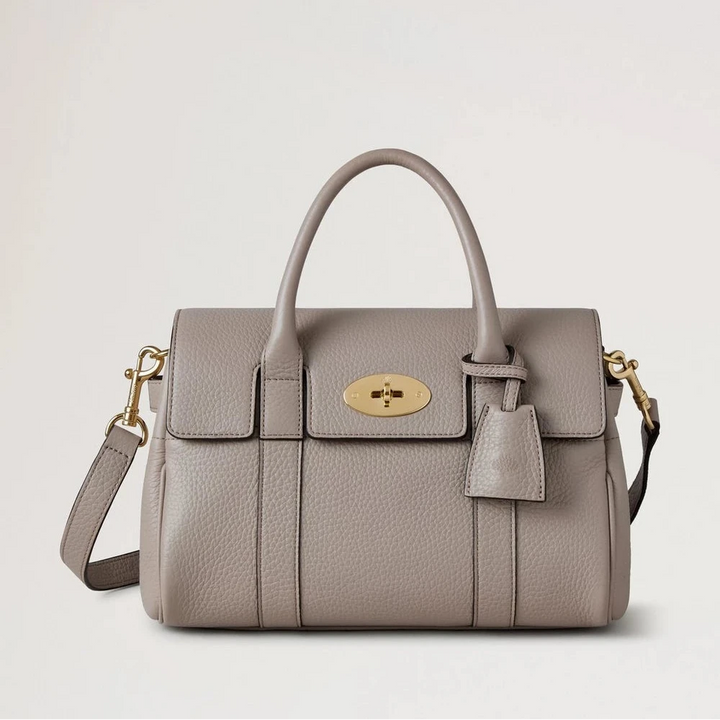 Mulberry Kleine Bayswater Satchel Cashmere Taupe 