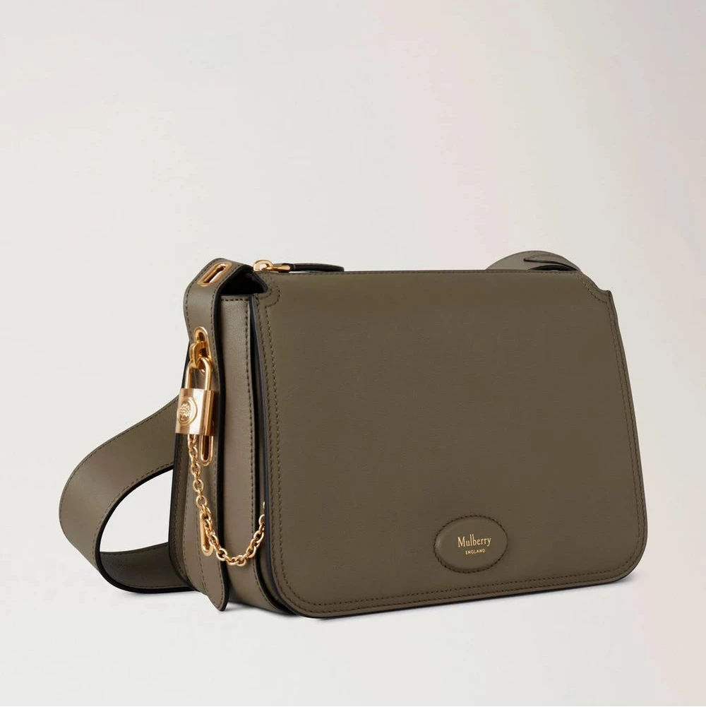 Mulberry Billie Linen Green Micro Classic Grain