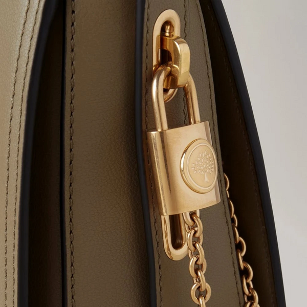 Mulberry Billie Linen Green Micro Classic Grain