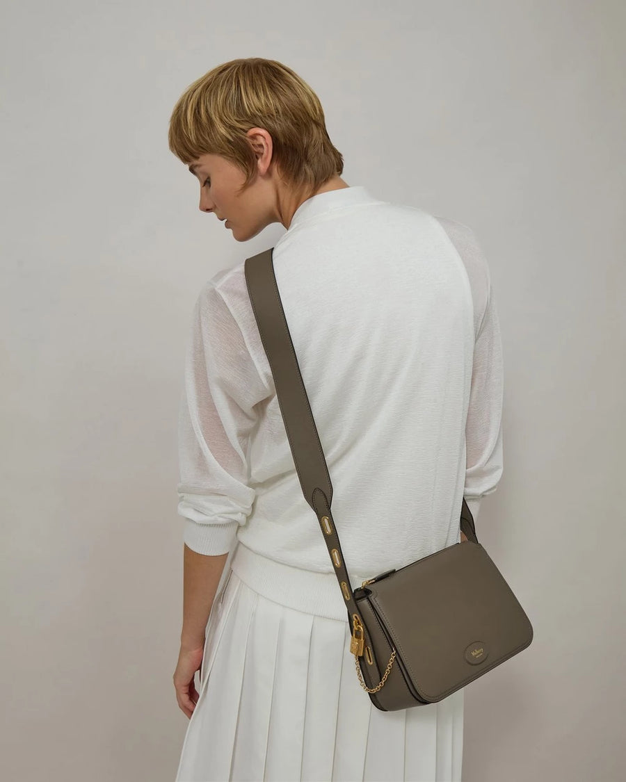 Mulberry Billie Linen Green Micro Classic Grain