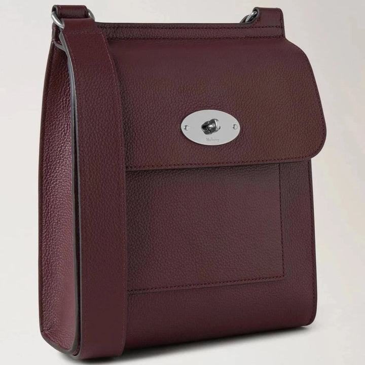 Mulberry Antony N Zwarte kers Small Classic Grain 